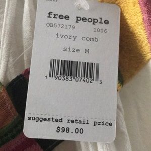 Free people  boho tank..